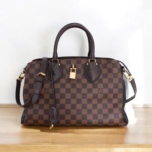 ✨Beautiful ✨ Authentic LV Normandy Moir Damier Ebene Bag P0009